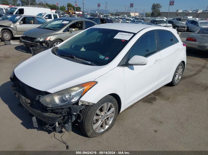 2014 Hyundai Elantra Gt VIN: KMHD35LH0EU209743 Lot: 39424219