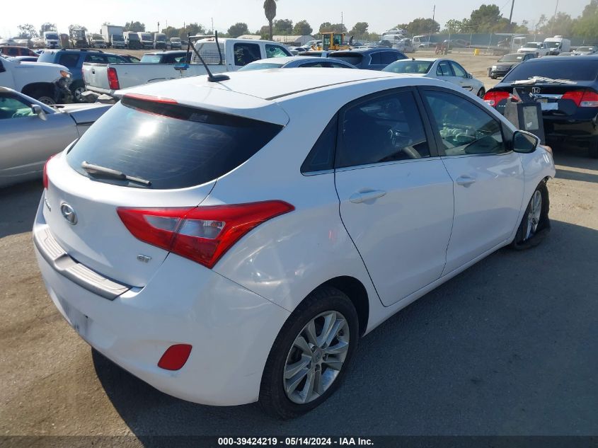 2014 Hyundai Elantra Gt VIN: KMHD35LH0EU209743 Lot: 39424219