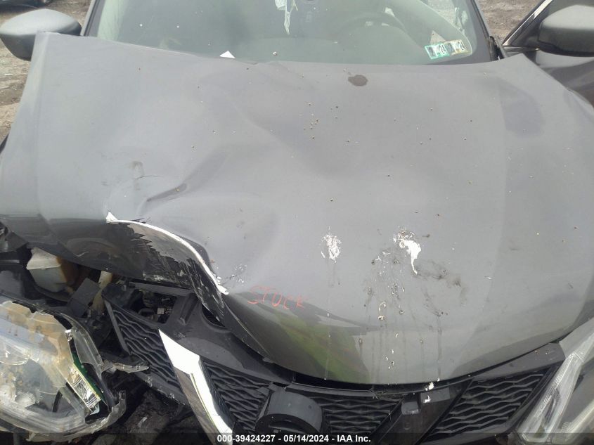 2016 Nissan Rogue S/Sl/Sv VIN: KNMAT2MT4GP677033 Lot: 39424227