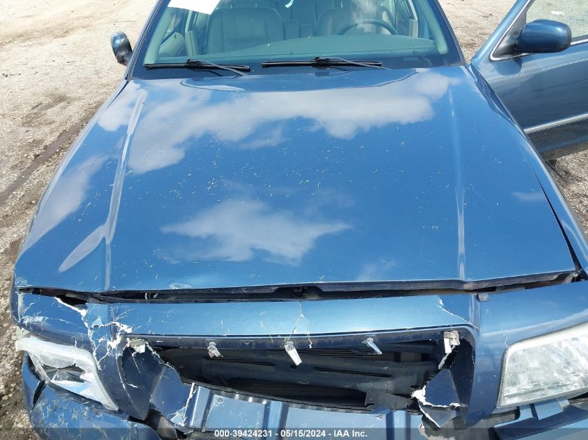 2007 Mercury Grand Marquis Ls VIN: 2MEFM75V97X629682 Lot: 39424231