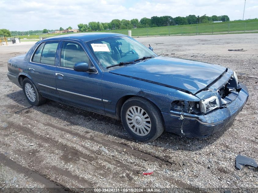 2007 Mercury Grand Marquis Ls VIN: 2MEFM75V97X629682 Lot: 39424231