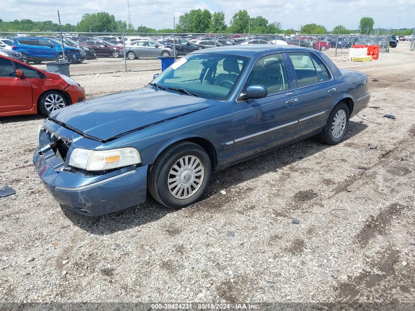 2007 Mercury Grand Marquis Ls VIN: 2MEFM75V97X629682 Lot: 39424231