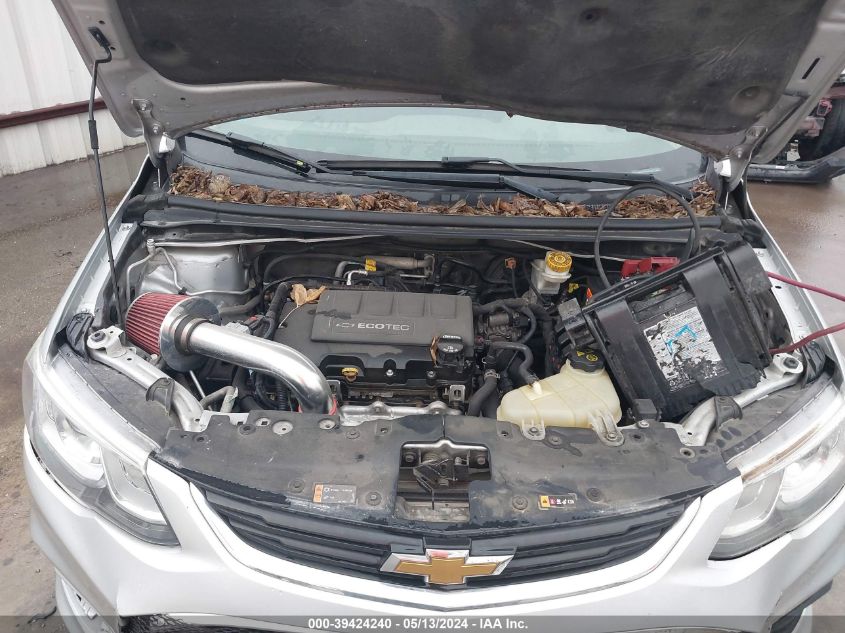 2018 Chevrolet Sonic Premier Auto VIN: 1G1JF5SB4J4135659 Lot: 39424240