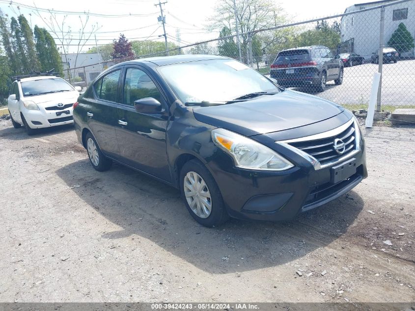 2016 Nissan Versa 1.6 S/1.6 S+/1.6 Sl/1.6 Sv VIN: 3N1CN7AP6GL804662 Lot: 39424243