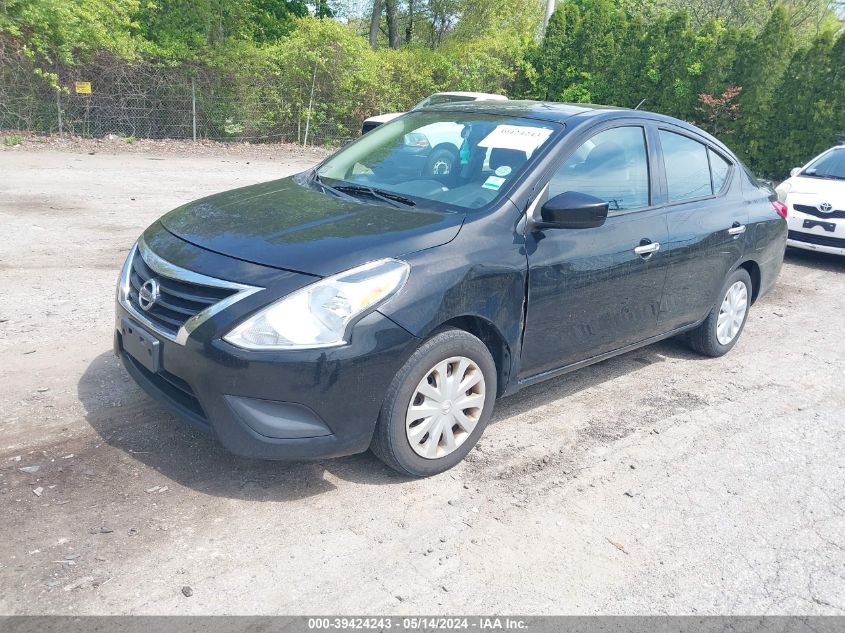 2016 Nissan Versa 1.6 S/1.6 S+/1.6 Sl/1.6 Sv VIN: 3N1CN7AP6GL804662 Lot: 39424243