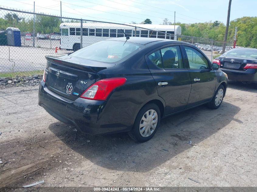 2016 Nissan Versa 1.6 S/1.6 S+/1.6 Sl/1.6 Sv VIN: 3N1CN7AP6GL804662 Lot: 39424243