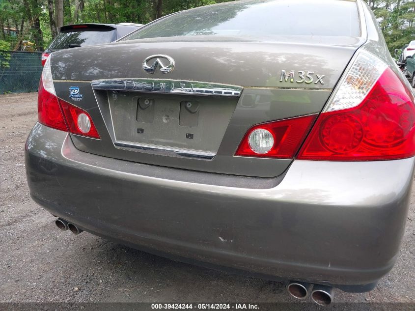 2006 Infiniti M35X VIN: JNKAY01FX6M255660 Lot: 39424244