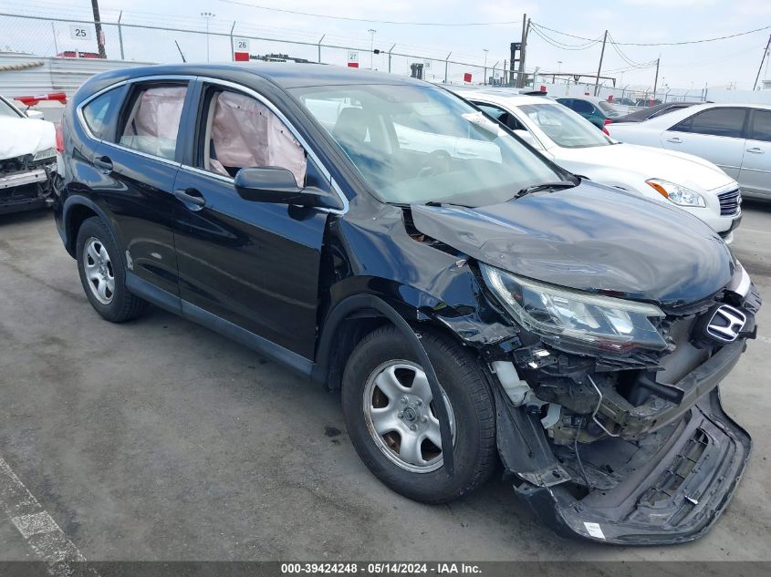 2015 HONDA CR-V LX - 5J6RM3H38FL003306