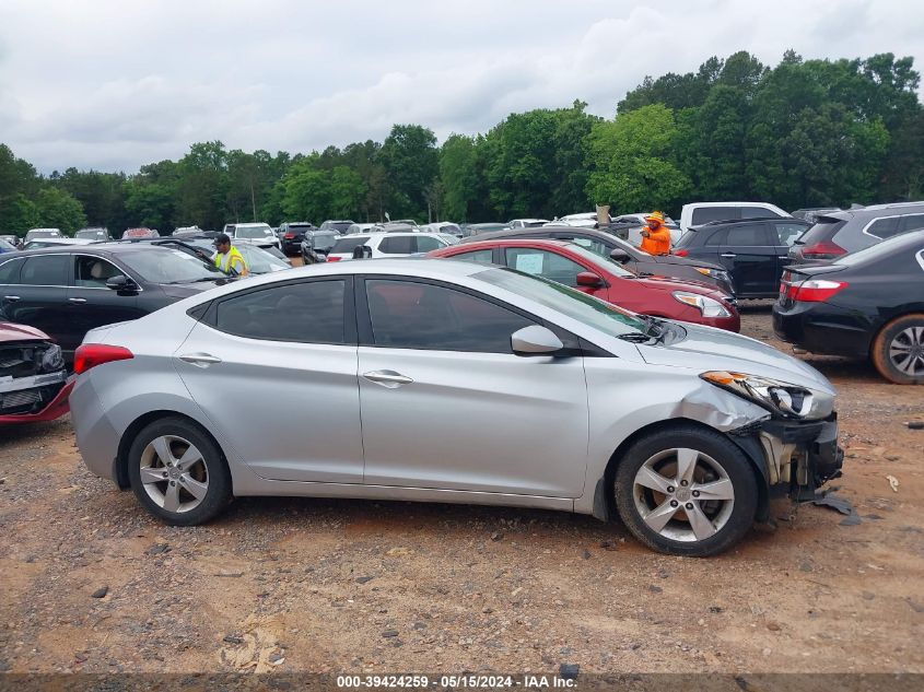 2013 Hyundai Elantra Gls VIN: 5NPDH4AE7DH377087 Lot: 39424259