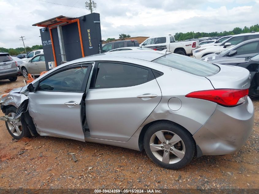 2013 Hyundai Elantra Gls VIN: 5NPDH4AE7DH377087 Lot: 39424259