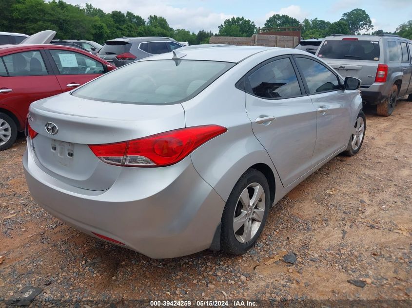 2013 Hyundai Elantra Gls VIN: 5NPDH4AE7DH377087 Lot: 39424259