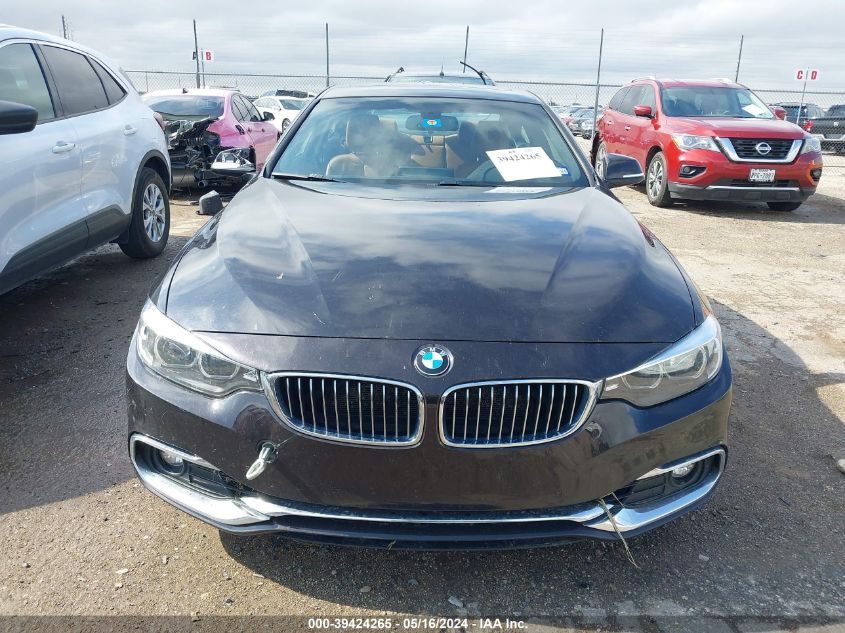 2018 BMW 430I VIN: WBA4W3C54JAC97388 Lot: 39424265