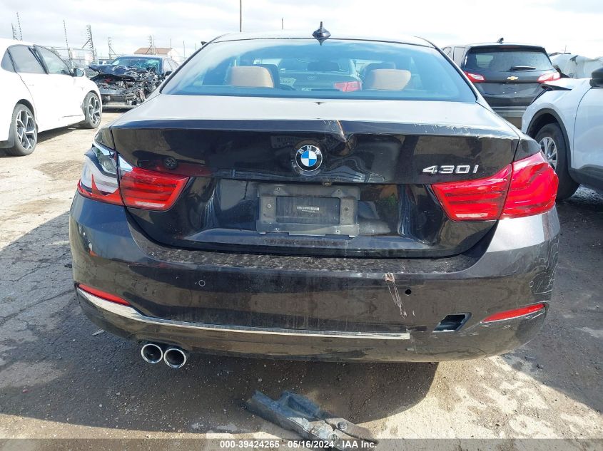 2018 BMW 430I VIN: WBA4W3C54JAC97388 Lot: 39424265