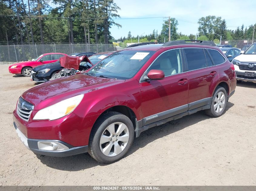 2011 Subaru Outback 2.5I Limited VIN: 4S4BRBKC6B3401681 Lot: 39424267