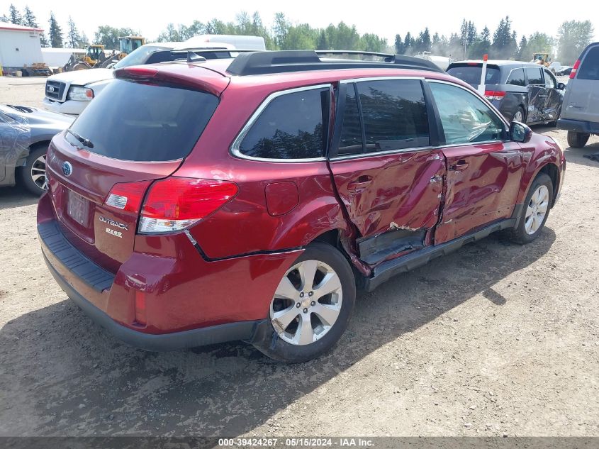 2011 Subaru Outback 2.5I Limited VIN: 4S4BRBKC6B3401681 Lot: 39424267