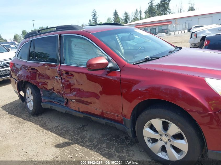 2011 Subaru Outback 2.5I Limited VIN: 4S4BRBKC6B3401681 Lot: 39424267