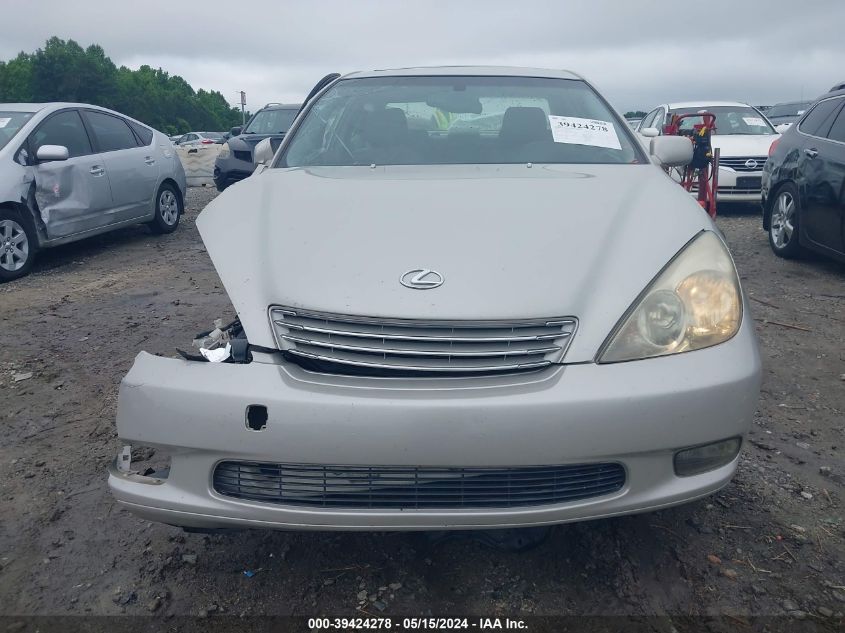 2004 Lexus Es 330 VIN: JTHBA30G645031801 Lot: 39424278