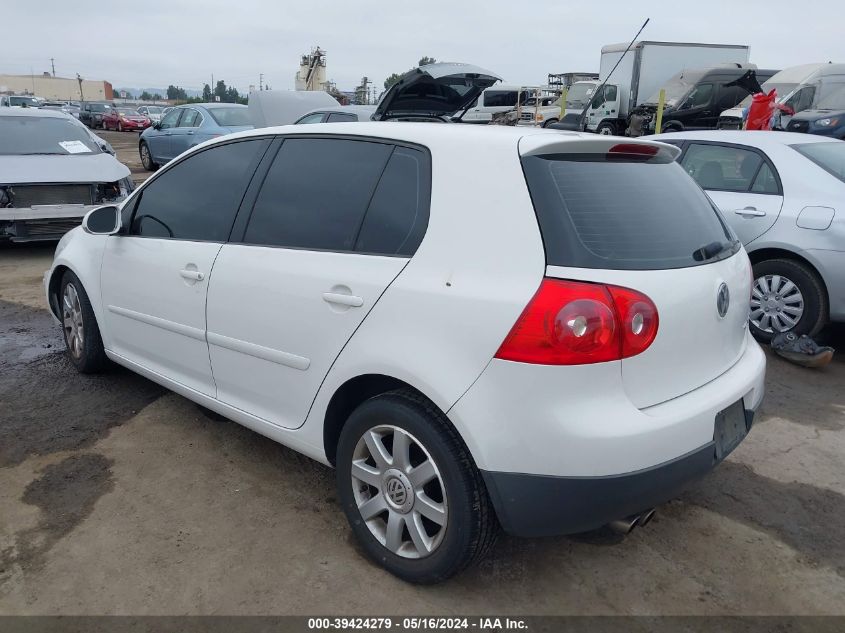 2008 Volkswagen Rabbit S VIN: WVWDB71K38W238955 Lot: 39424279