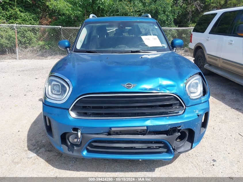 2022 Mini Countryman Cooper VIN: WMZ43BR05N3N62053 Lot: 39424280