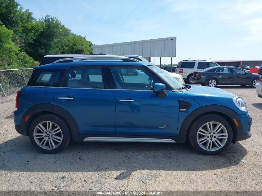 2022 Mini Countryman Cooper VIN: WMZ43BR05N3N62053 Lot: 39424280