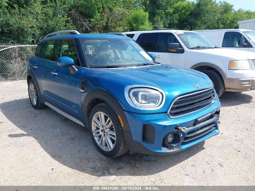 2022 Mini Countryman Cooper VIN: WMZ43BR05N3N62053 Lot: 39424280