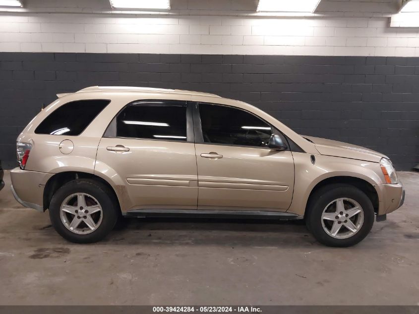 2005 Chevrolet Equinox Lt VIN: 2CNDL73F756037865 Lot: 39424284