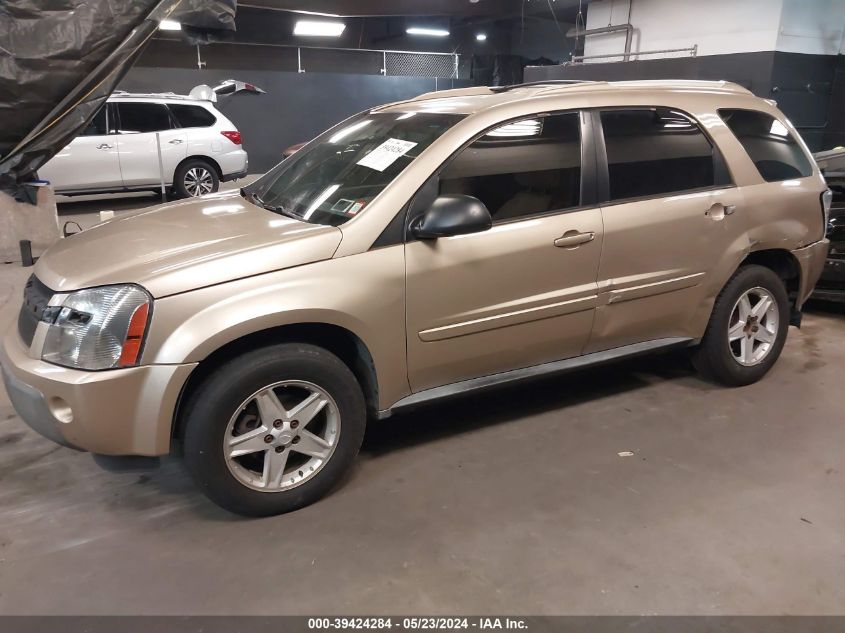 2005 Chevrolet Equinox Lt VIN: 2CNDL73F756037865 Lot: 39424284