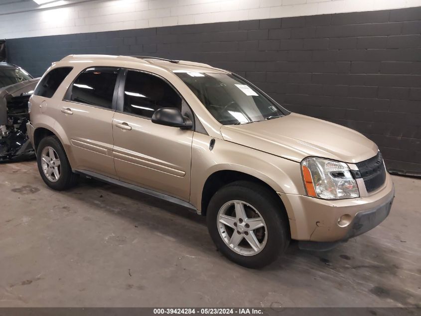 2005 Chevrolet Equinox Lt VIN: 2CNDL73F756037865 Lot: 39424284