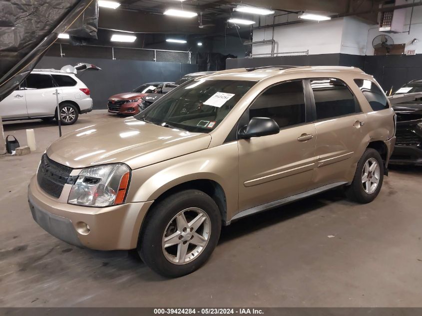 2005 Chevrolet Equinox Lt VIN: 2CNDL73F756037865 Lot: 39424284