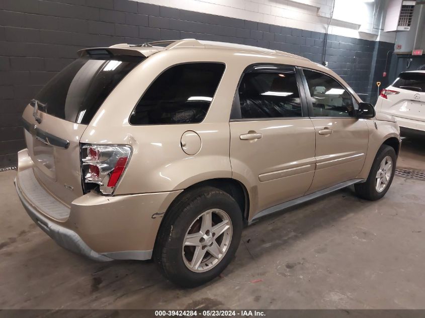 2005 Chevrolet Equinox Lt VIN: 2CNDL73F756037865 Lot: 39424284