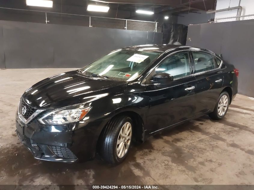 2019 Nissan Sentra Sv VIN: 3N1AB7AP4KY271982 Lot: 39424294