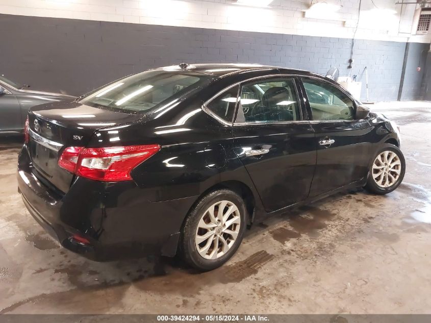 2019 Nissan Sentra Sv VIN: 3N1AB7AP4KY271982 Lot: 39424294