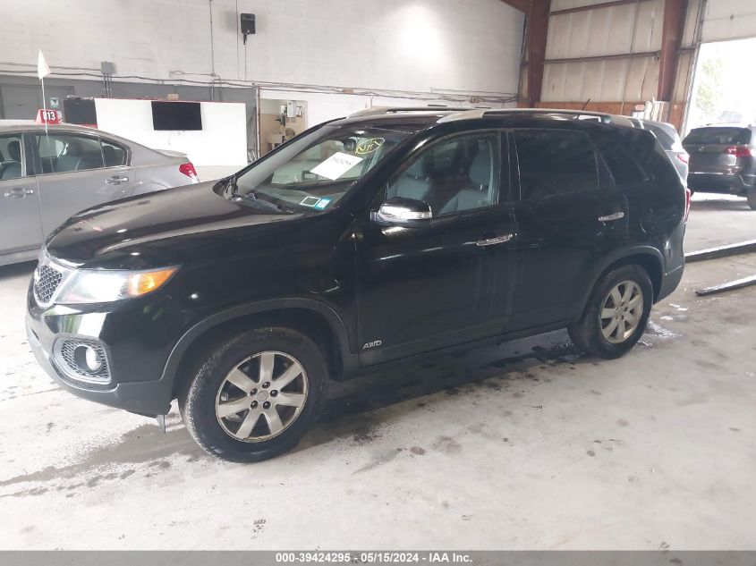 2013 Kia Sorento Lx VIN: 5XYKTCA61DG373326 Lot: 39424295