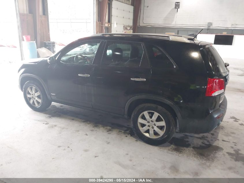 2013 Kia Sorento Lx VIN: 5XYKTCA61DG373326 Lot: 39424295