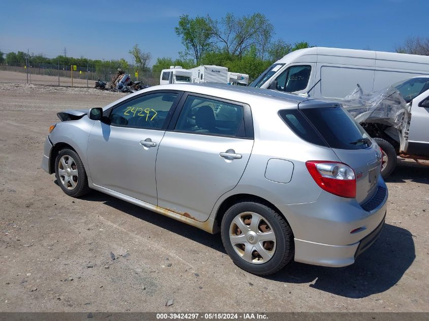 2009 Toyota Matrix S VIN: 2T1KE40E19C024548 Lot: 39424297