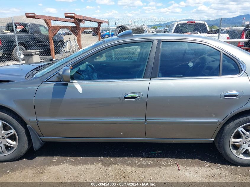 2001 Acura Tl 3.2 VIN: 19UUA56621A009710 Lot: 39424303