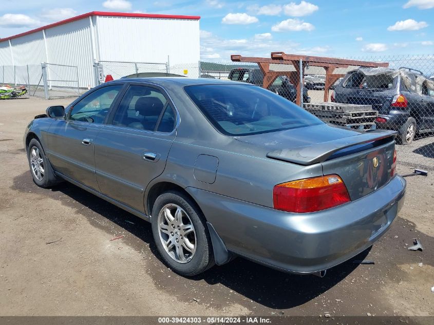 2001 Acura Tl 3.2 VIN: 19UUA56621A009710 Lot: 39424303