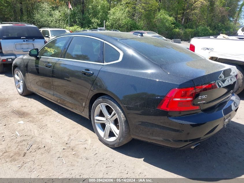 LVY982MK6JP020374 2018 Volvo S90 T5 Momentum