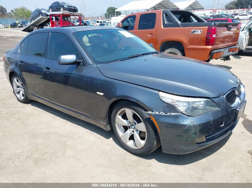 2008 BMW 528I VIN: WBANU53548CT05944 Lot: 39424310