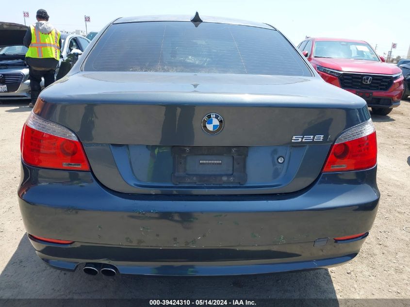 2008 BMW 528I VIN: WBANU53548CT05944 Lot: 39424310