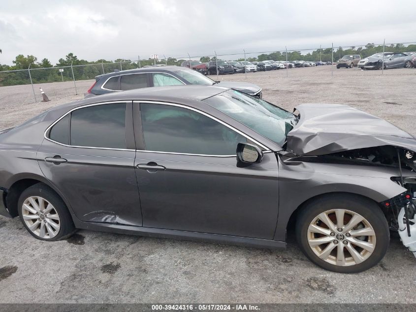 2020 Toyota Camry Le VIN: 4T1C11AK0LU971055 Lot: 39424316