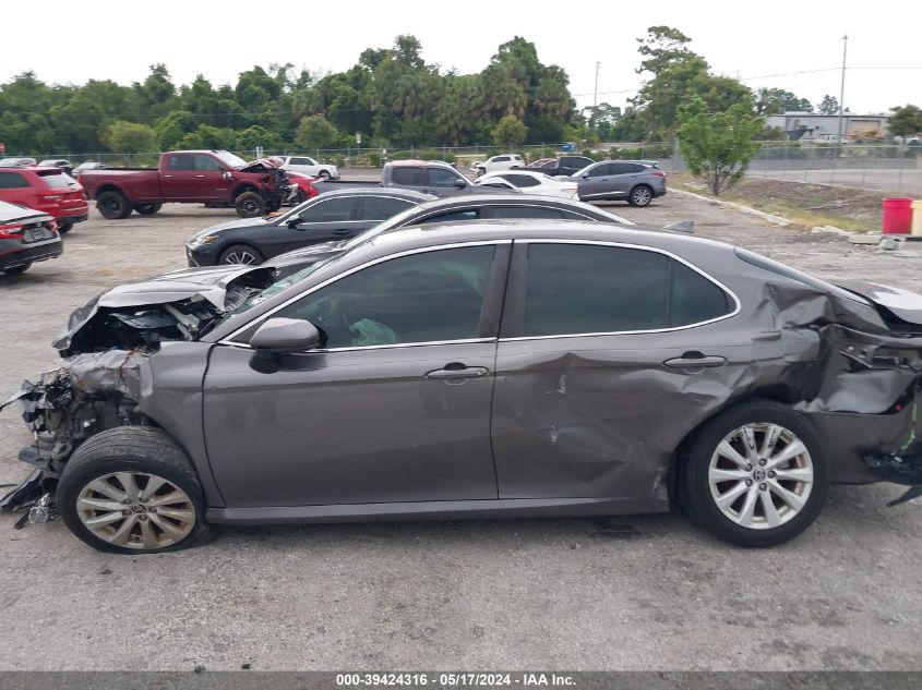 2020 Toyota Camry Le VIN: 4T1C11AK0LU971055 Lot: 39424316