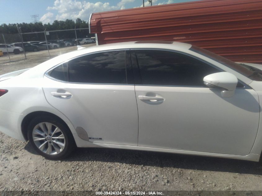 2014 Lexus Es 300H VIN: JTHBW1GG1E2043806 Lot: 39424324