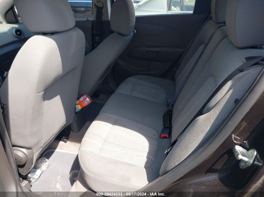 2013 Chevrolet Sonic Lt VIN: 1G1JC6SGXD4235232 Lot: 39424333