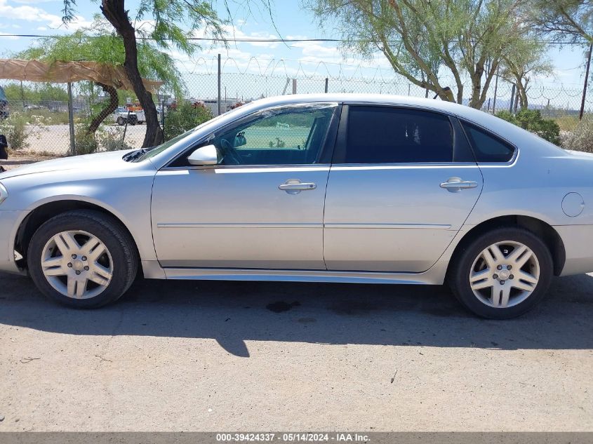 2013 Chevrolet Impala Lt VIN: 2G1WG5E37D1204531 Lot: 39424337