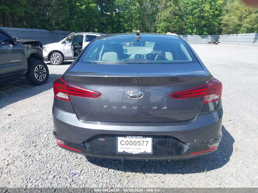 2020 Hyundai Elantra Sel VIN: 5NPD84LF2LH627548 Lot: 39424338