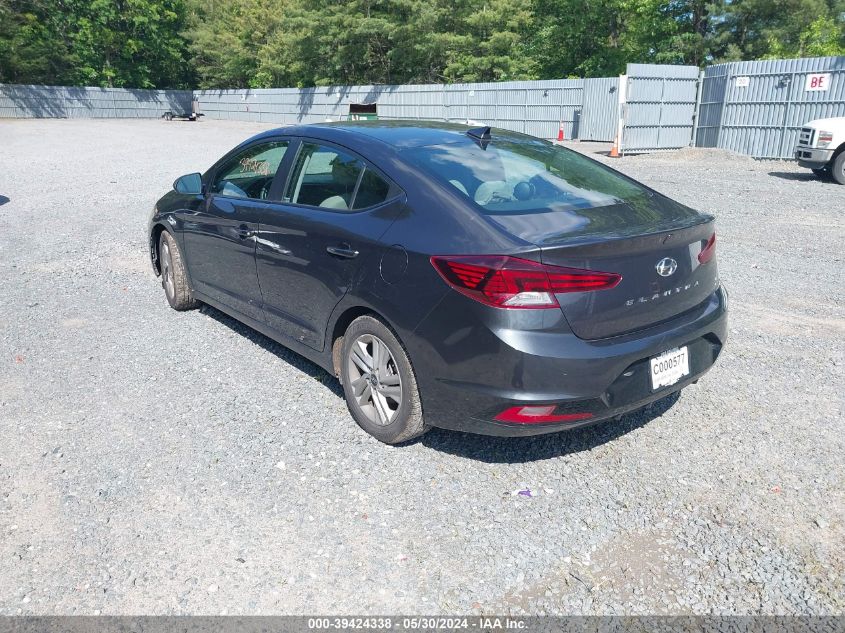 2020 Hyundai Elantra Sel VIN: 5NPD84LF2LH627548 Lot: 39424338