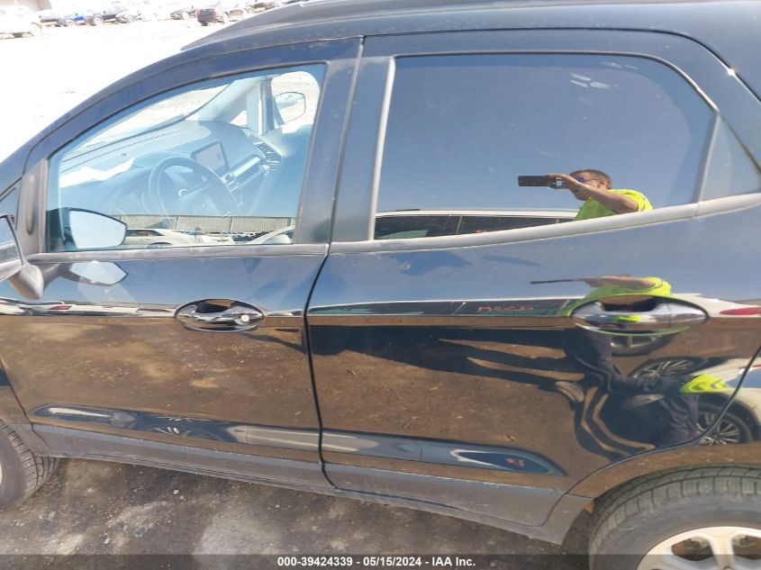 2020 Ford Ecosport Se VIN: MAJ6S3GL0LC392962 Lot: 39424339