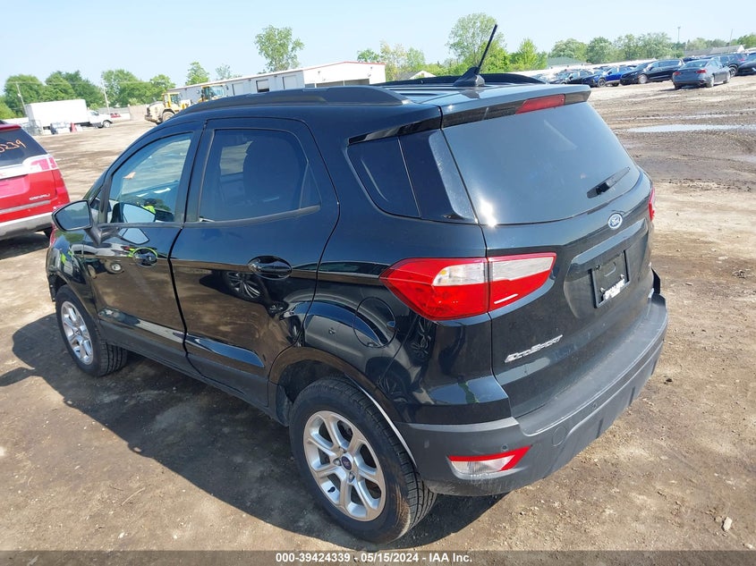VIN MAJ6S3GL0LC392962 2020 FORD ECOSPORT SE