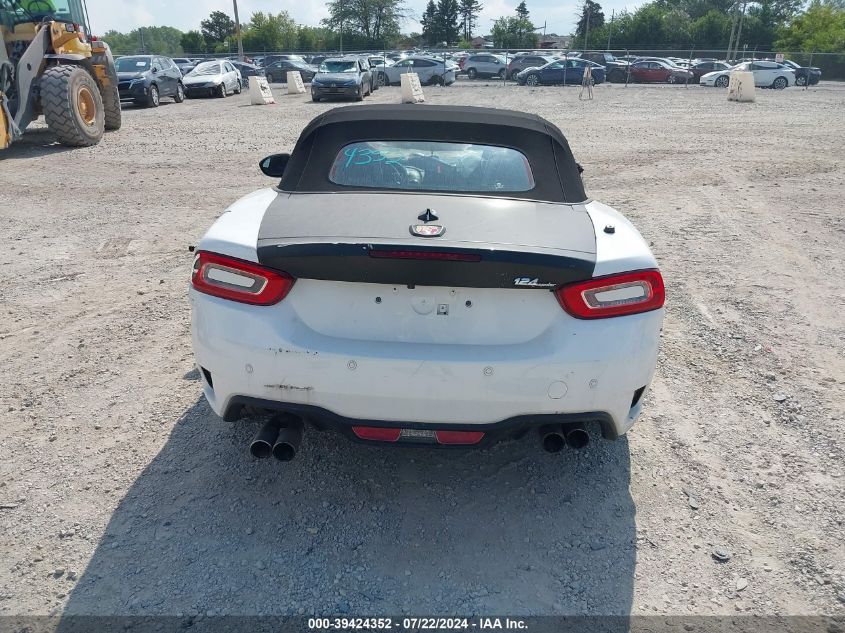 2020 Fiat 124 Spider Abarth VIN: JC1NFAEK6L0144688 Lot: 39424352